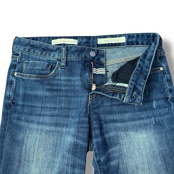 Pilcro and the Letterpress Stet Fit Blue Skinny Cropped Jeans Women’s Size 29 - Picture 9 of 14